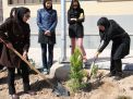 گزارش تصویری مراسم روز درخت کاری در دانشگاه  با حضور ورزشکاران ملی پوش شهرستان شاهرود  